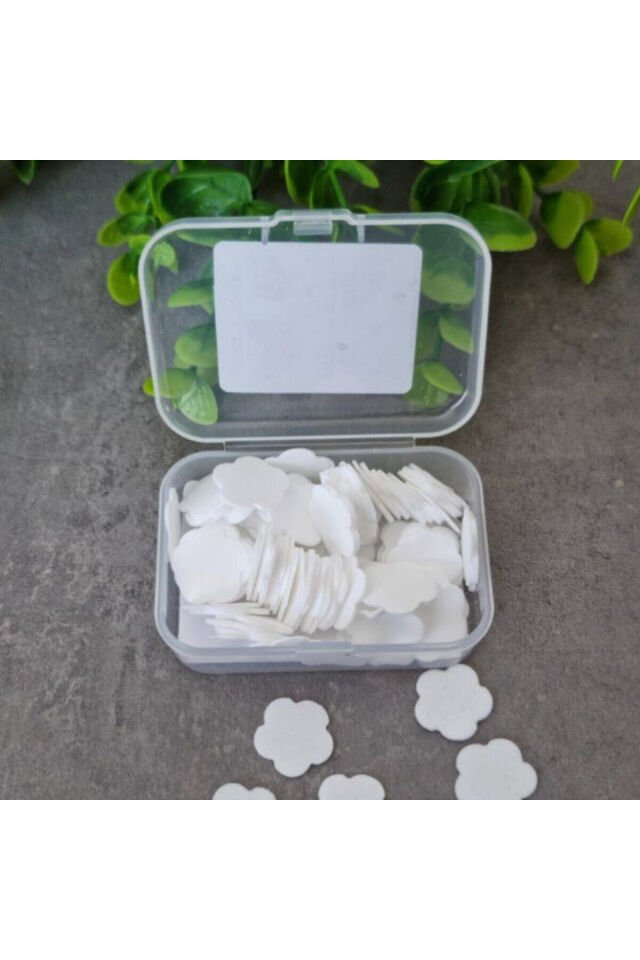 Mucit Home Renkli Taşınabilir Tek Kullanımlık Sabun - Kutusu Seyahat ve Günlük Kullanım İçin Pratik El Sabunu