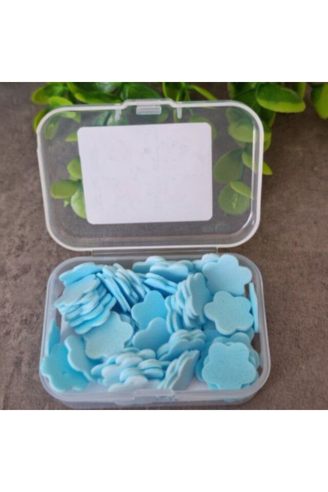 Mucit Home Renkli Taşınabilir Tek Kullanımlık Sabun - Kutusu Seyahat ve Günlük Kullanım İçin Pratik El Sabunu