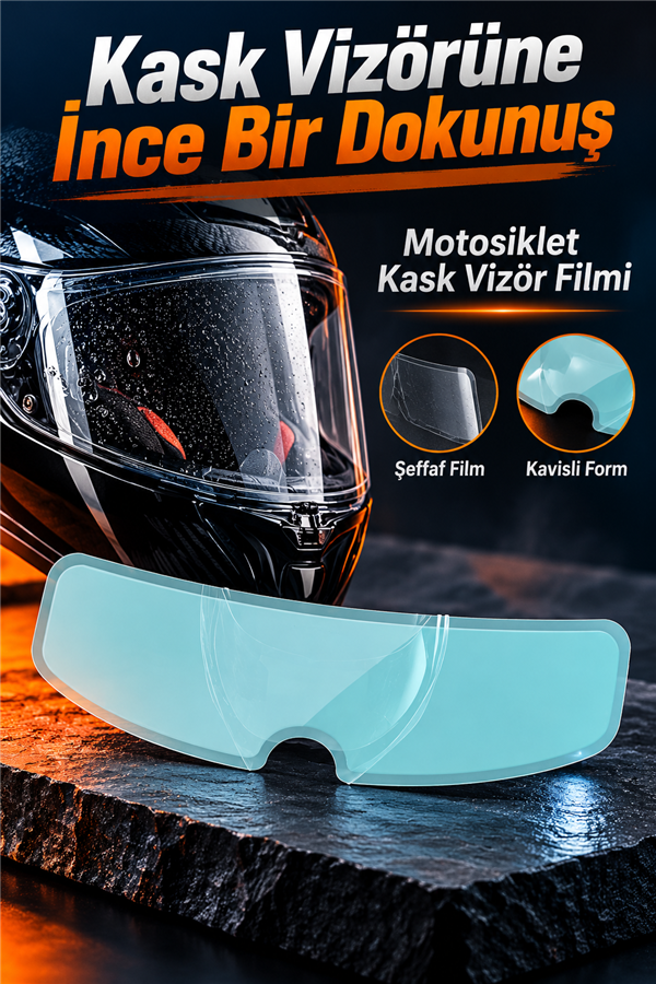 Mucit Home Motosiklet Kaskı Için Yağmur Kaydırıcı Buğu Önleyici