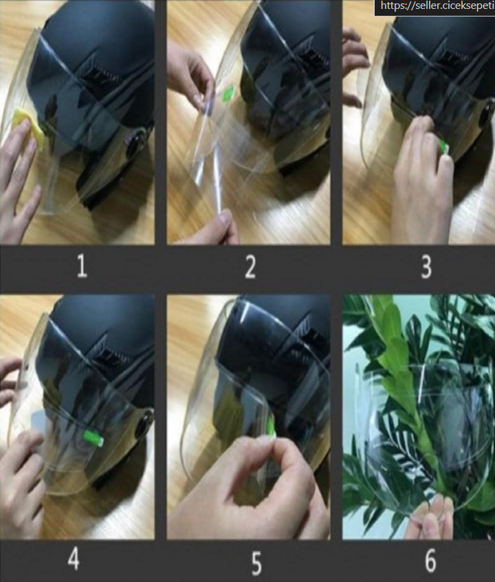 Mucit Home Motosiklet Kaskı Için Yağmur Kaydırıcı Buğu Önleyici