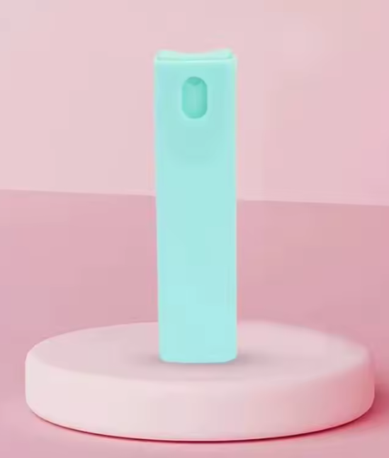 Mucit Home Doldurulabilir Taşınabilir Renkli Parfüm Kolanya Şişesi Plastik Cep Sprey Kutu