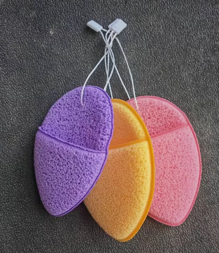 Mucit Home Yüz Temizleme Peeling Süngeri Parmak Geçmeli Yüz Temizleme Sünger