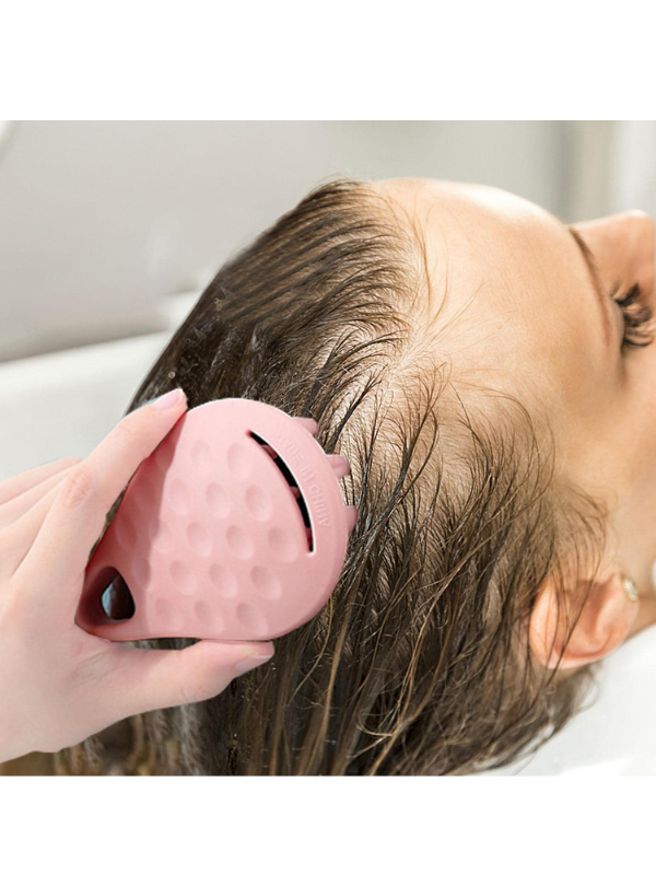 Mucit Home Yüksek Esneklikli Kafa Masaj Saç Yıkama Şampuan Arındırıcı Tarak