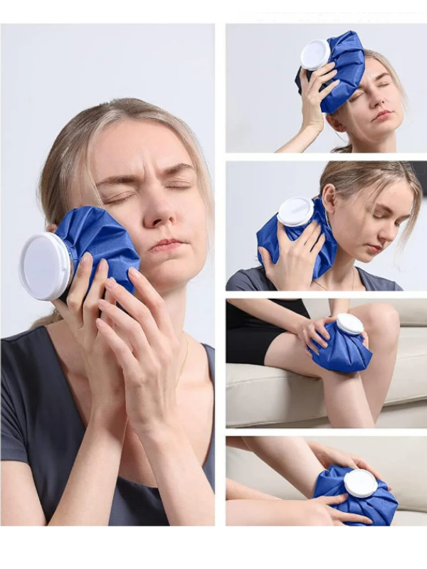 Mucit Home Çok Amaçlı Buz Torbası Baş Ağrısı İçin Soğuk Kompres Ve Sıcak Su Torbası Termofor Isıtıcı
