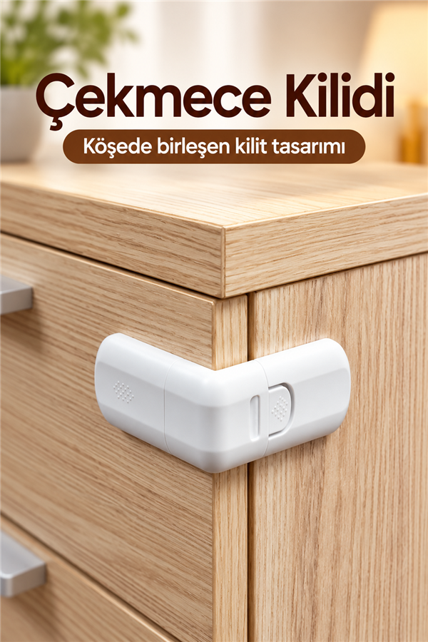 Mucit Home Çekmece Çocuk Kilidi Güvenlik Koruma Kilit