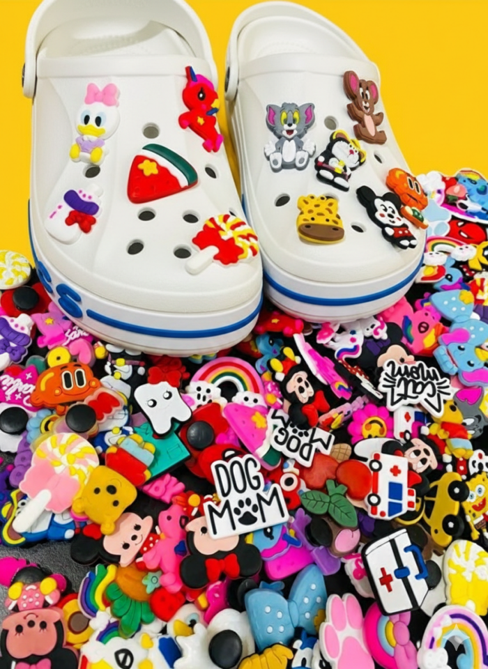 Mucit Home Tüm Terliklere Uyumlu Terlik Süsü 10 Adet Unisex Karışık Gönderim