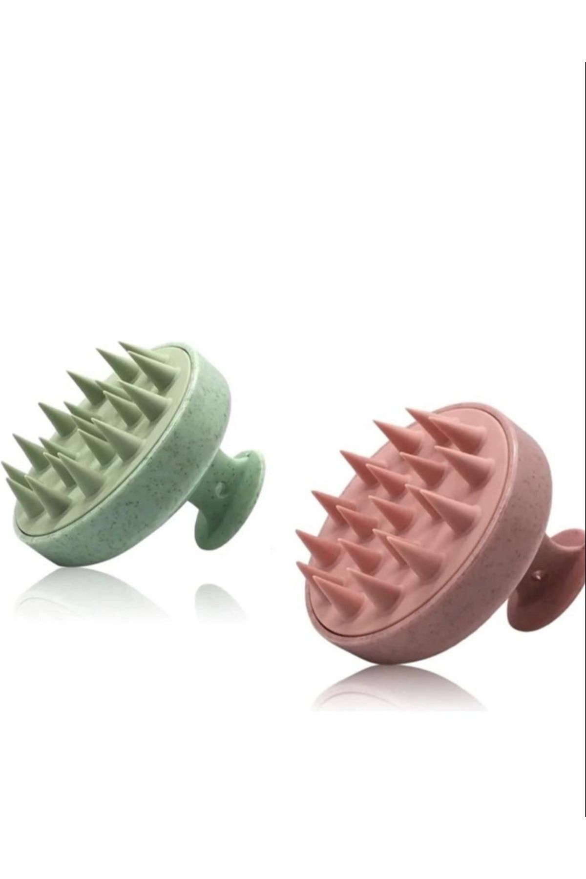 Mucit Home  2 adet Arındırıcı Saç Yıkama Şampuan Fırçası Ve Masaj Aleti