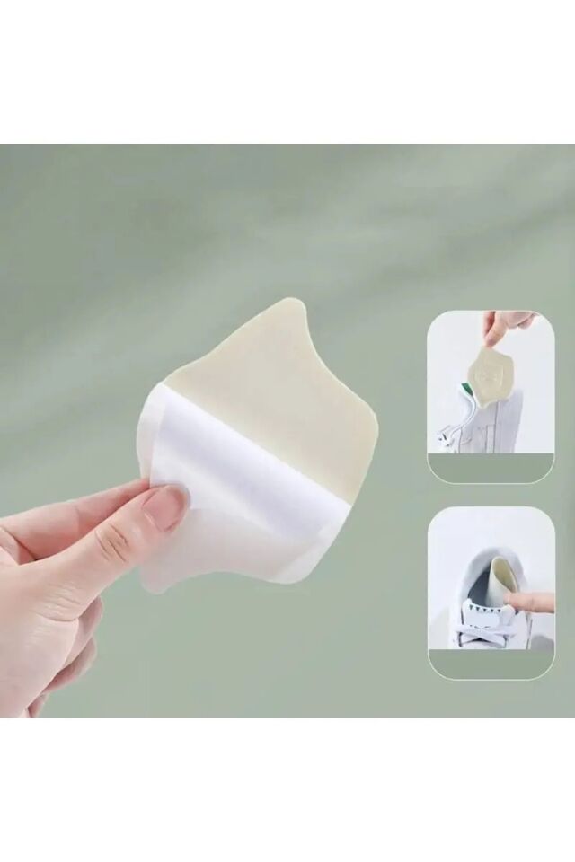 Mucit Home Ortopedik Ayakkabı Vurma Önleyici Topuk Daraltma Kumaş Topuk Koruma Yastığı 1 ÇİFT