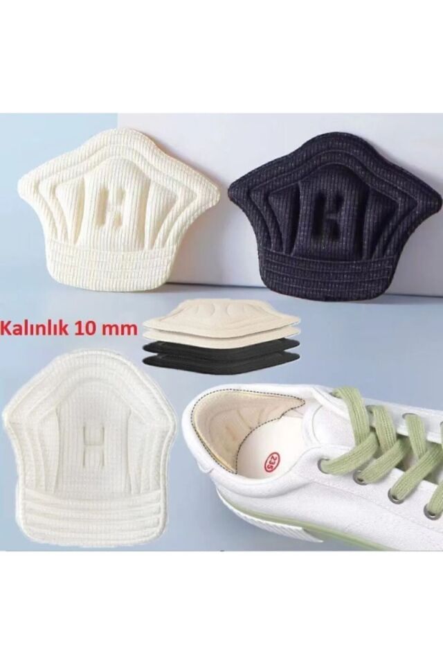 Mucit Home Ortopedik Ayakkabı Vurma Önleyici Topuk Daraltma Kumaş Topuk Koruma Yastığı 1 ÇİFT