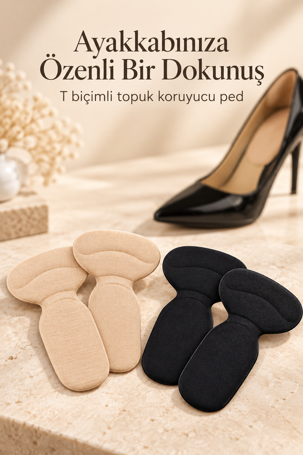 Mucit Home  T Taban Destekli Vurma Önleyici Ped 6 mm             TEN- SİYAH