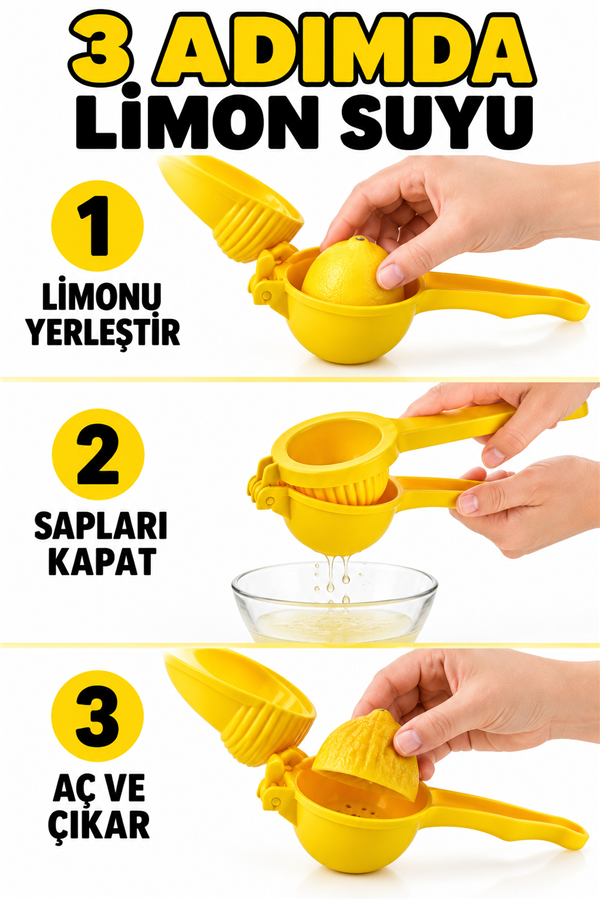 Mucit Home Limon Ve Narenciye Sıkacağı - Limon Press
