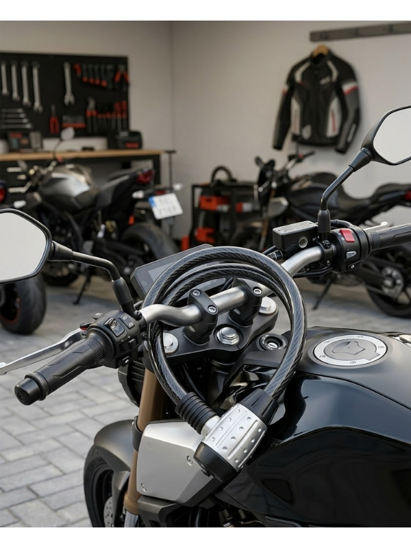 Mucit Home Kalınlık 25mm uzunluk 1.4 Metre Uyumlu Anahtar Motorsiklet Kilidi