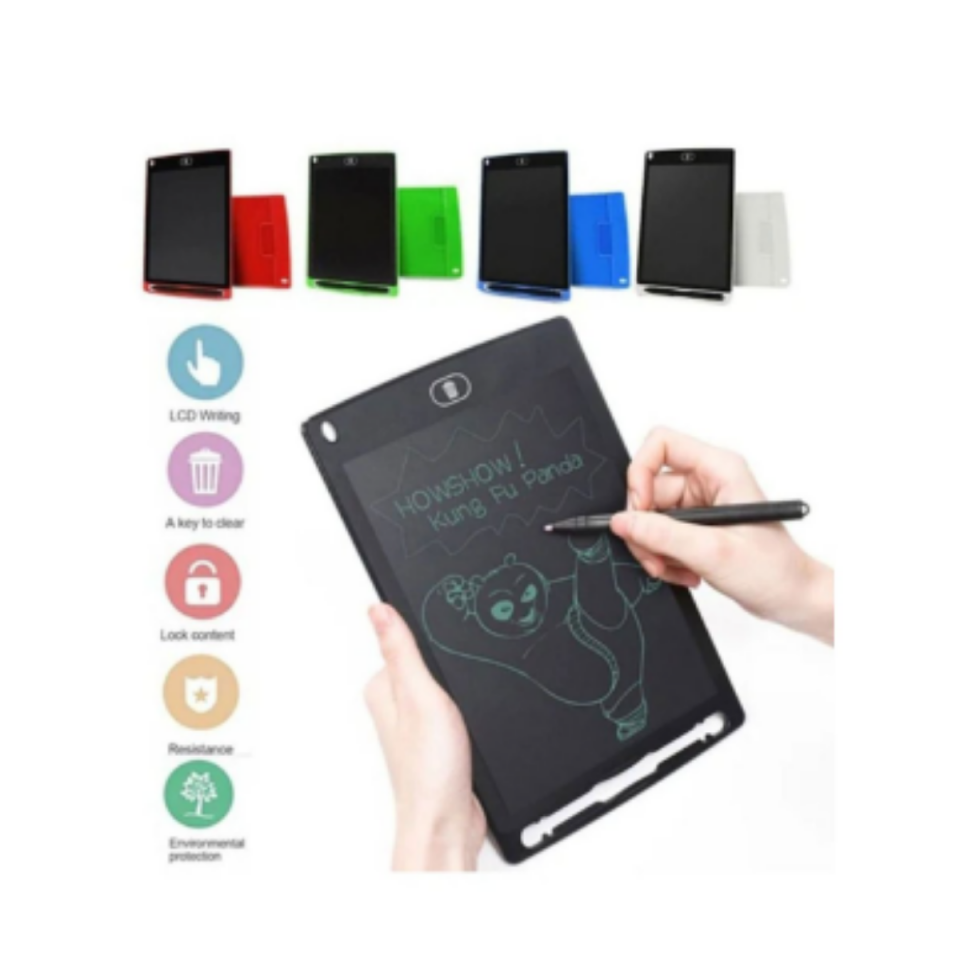 Mucit Home   8.5 Inc Büyük Boy Dijital Kalemli Çocuk Yazı Çizim Grafik Not Yazma Eğitim Tableti Yaz Sil Tahta