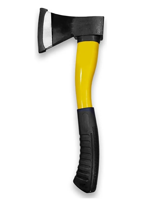 Mucit Home Fiber Saplı Nacak Balta Kamp Odun Kesme - Kırma Budama Kemik Kesme Bölme 600 GR Ağız Korumalı