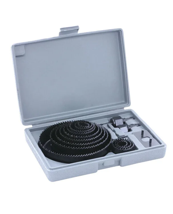 Mucit Home 16 Parça Buat Açma Seti Kutulu Panç Seti Kartonpiyer Sunta Alçıpan Delici Testere Takımı