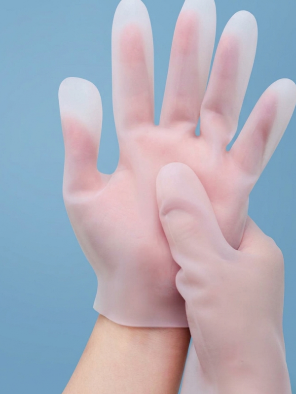 Mucit Home Ultra Esnek Silikon Bakım Eldiveni Nemlendirici Ve Çatlama Önleyici