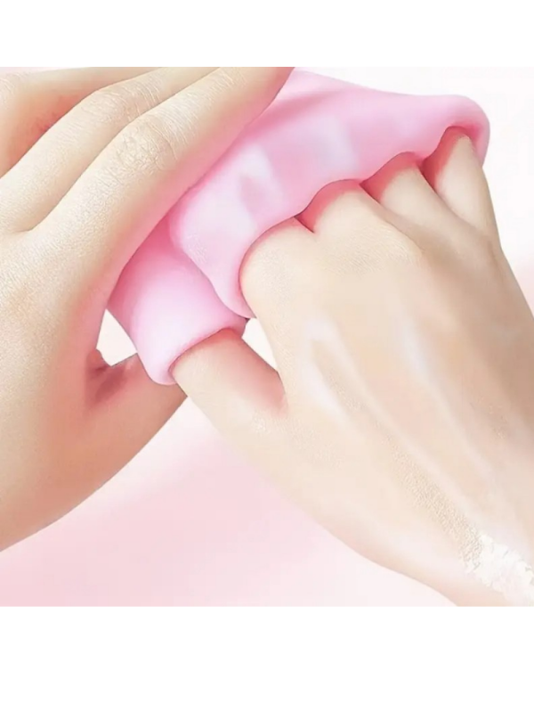 Mucit Home Ultra Esnek Silikon Bakım Eldiveni Nemlendirici Ve Çatlama Önleyici