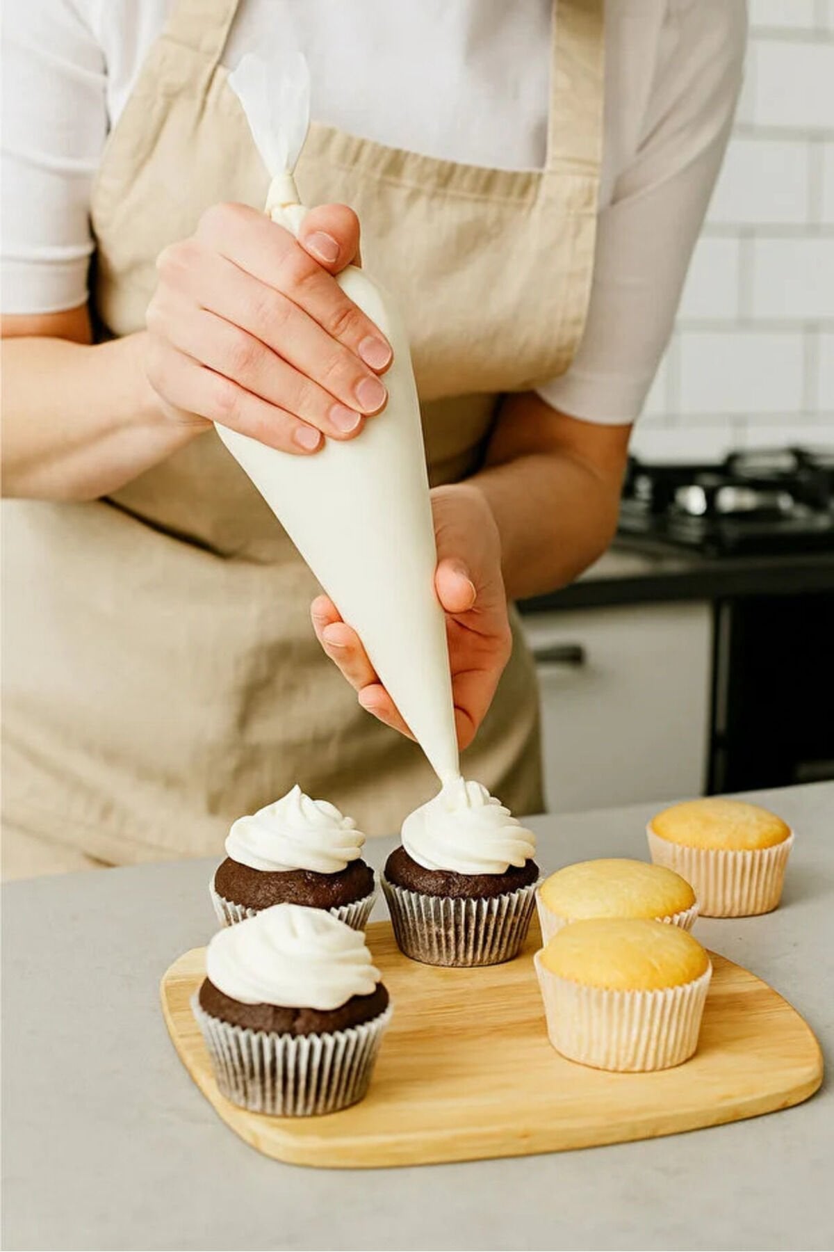 Mucit Home 50 ADET Büyük Boy Kullan At Pasta Krema Sıkma Torbası-Krema Sıkma Torbası