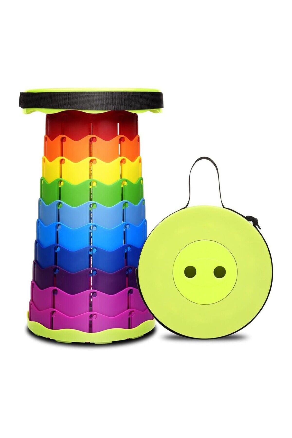 Mucit Home Portatif Çok Amaçlı Taşınabilir Renkli Tabure