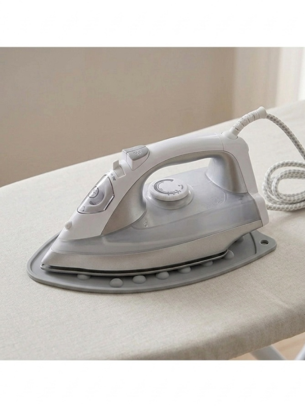 Mucit Home Silikon Ütü Altlığı Yanmaz Yapışmaz Ütü Masası ve Ütü Koruyucu -Saç Düzleştirici Yanmaz Ped Standart