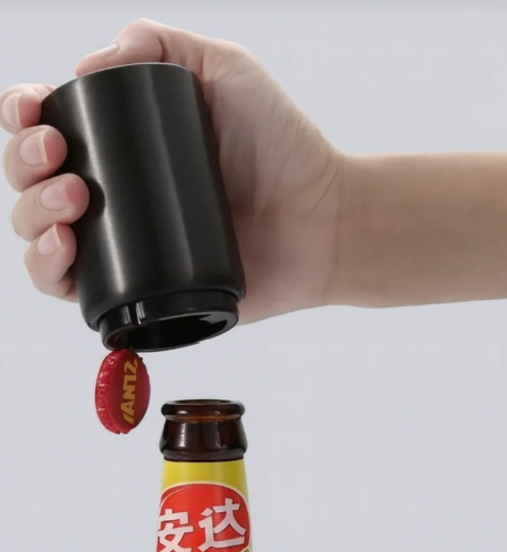 Mucit Home Otomatik Manyetik Meşrubat Kapak Açacağı Bas Çek Mıknatıslı Şişe