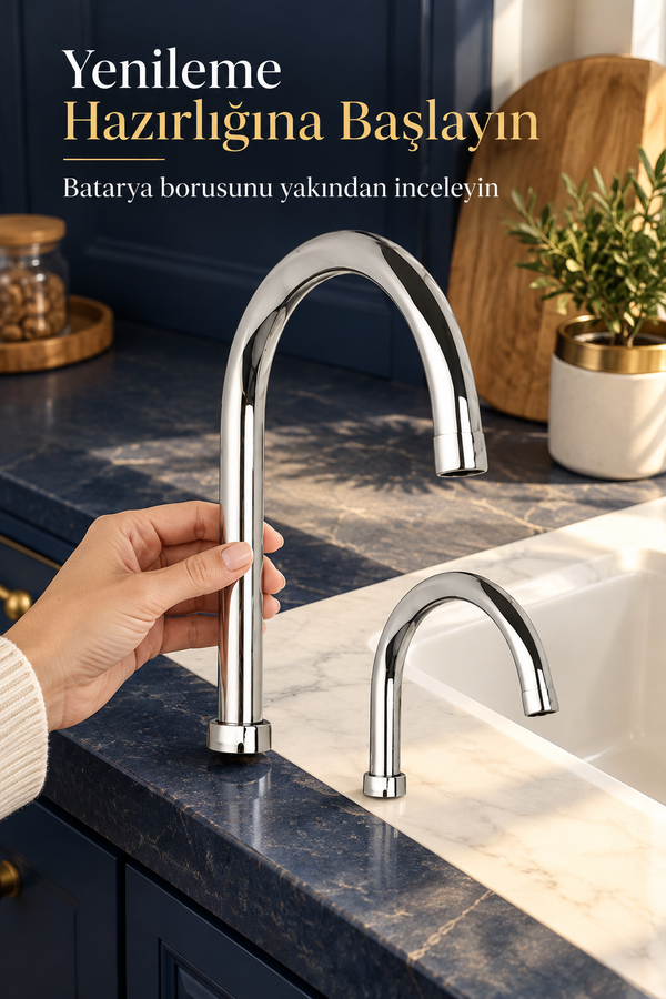Mucit Home  Klasik Kuğu Batarya Borusu 2 Boy