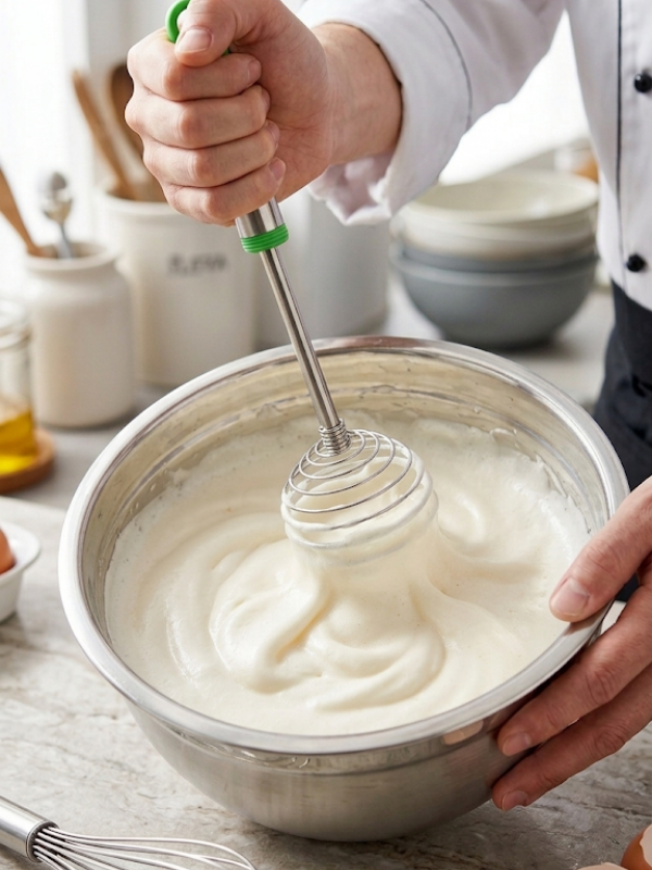 Mucit Home Yeni Nesil Pandispanya Kek Çırpıcı Yaylı Yumurta Çırpıcı Krema Çırpma Aleti
