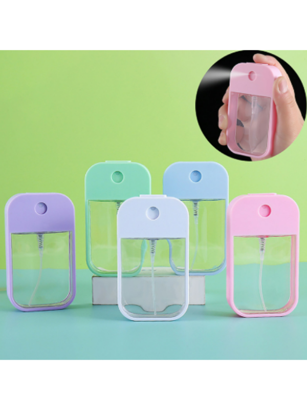 Mucit Home 1 Adet Renkli Dezenfektan Kolonya Çantaya Atmalık Sprey Şişesi