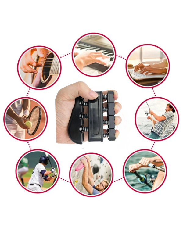 Mucit Home Piyano Gitar El Parmak Eğitmen Güçlendirici Parmak Kuvvet Eğitmeni Egzersiz Aleti