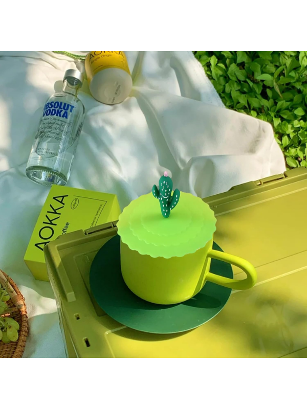 Mucit Home 2 adet Silikon Isı Koruyucu Bardak Kapağı Sıcak Tutan Silikon Kapak Kupa Bardak