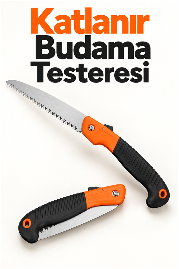 Mucit Home Katlanabilir Budama Testere Çok Amaçlı Testere Kamp Testeresi