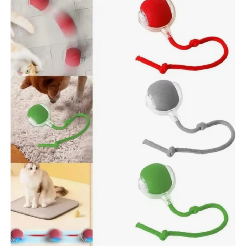 Mucit Home   Yeni Nesil Hareketli, Şarjlı İnteraktif Akıllı Kedi Köpek Oyuncağı