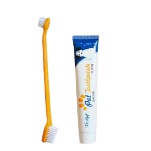 Mucit Home  Yenilebilir Kedi Köpek  Diş Macunu Seti  Dental Kit Ağız ve Diş Sağlık Seti