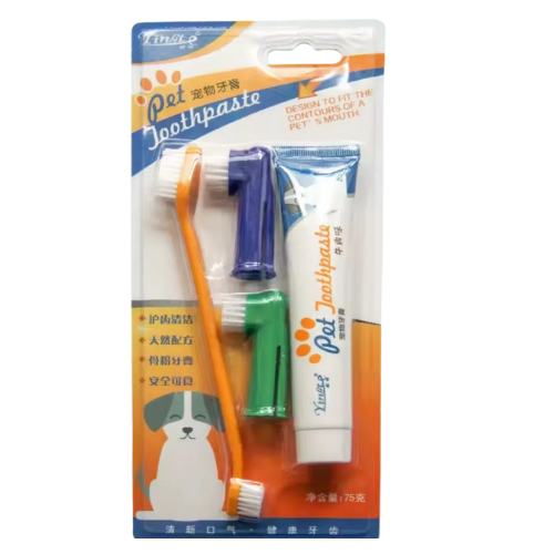 Mucit Home  Yenilebilir Kedi Köpek  Diş Macunu Seti  Dental Kit Ağız ve Diş Sağlık Seti