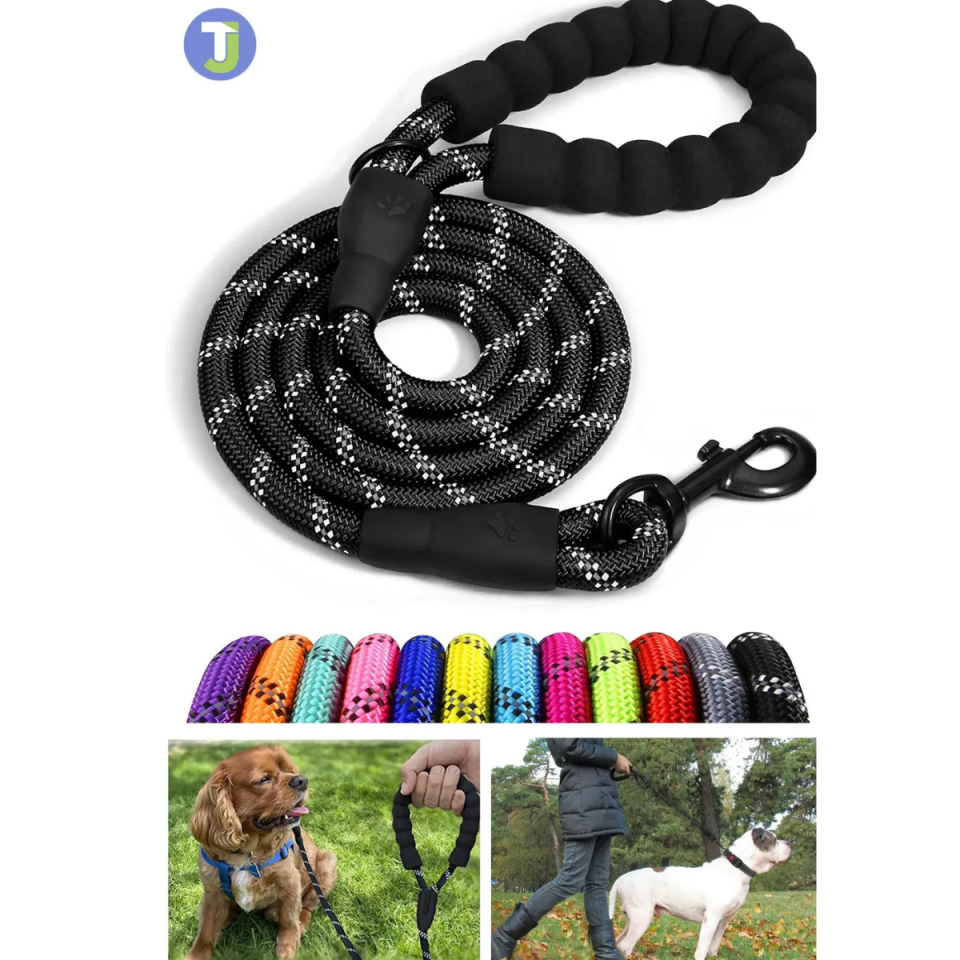 Mucit Home  Kancalı Köpek Gezdirme İpi, Köpek Gezdirme Kayışı, Köpek Gezdirme Tasması