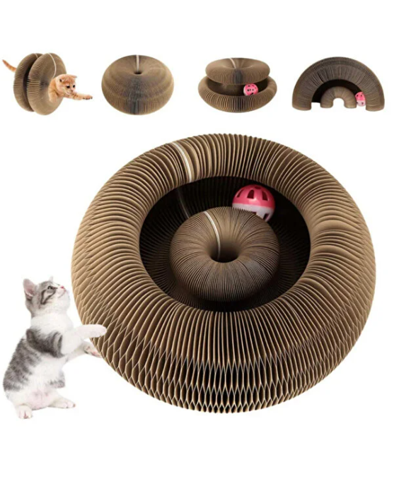 Mucit Home Akordiyon Kedi Tırmalama Toplu Eğlenceli Oyuncak