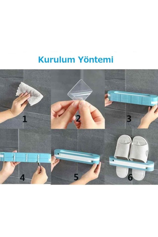 Mucit Home  Banyo Terlik Tutucu