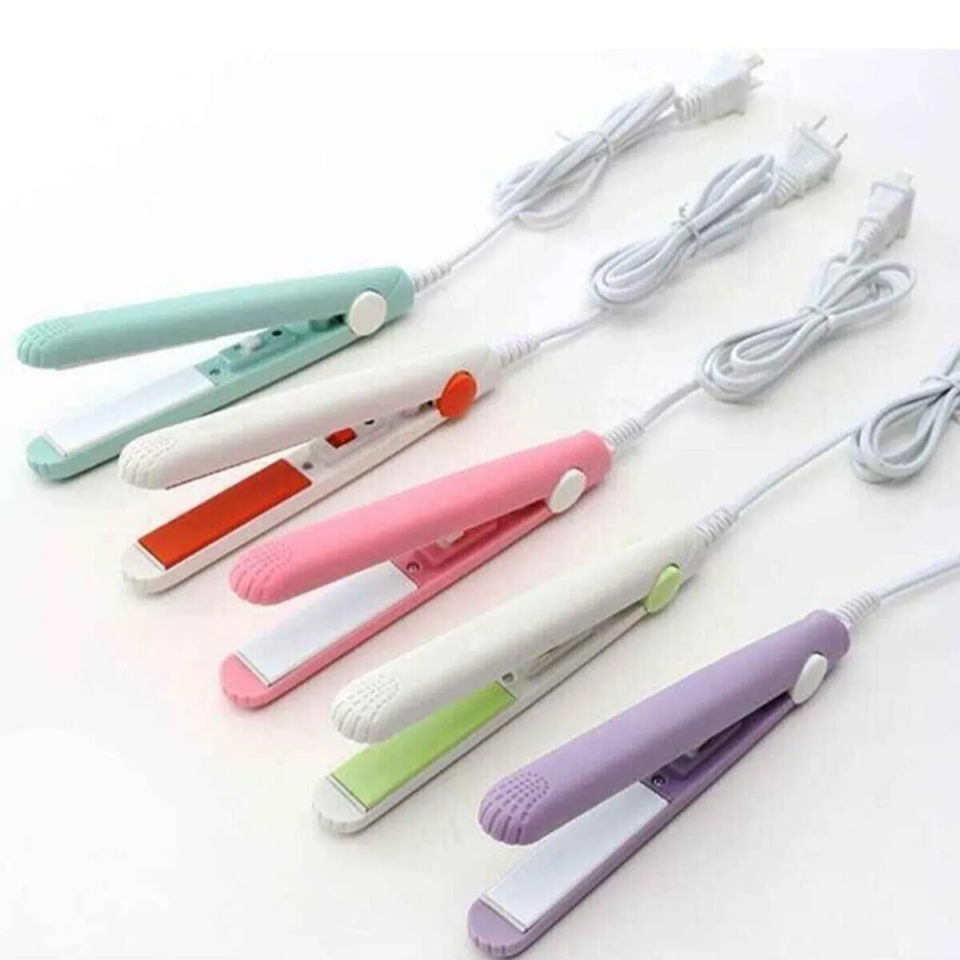 Mucit Home   Seyahat Tipi Mini Saç Düzleştirici Seramik Uçlu Düzleştirici