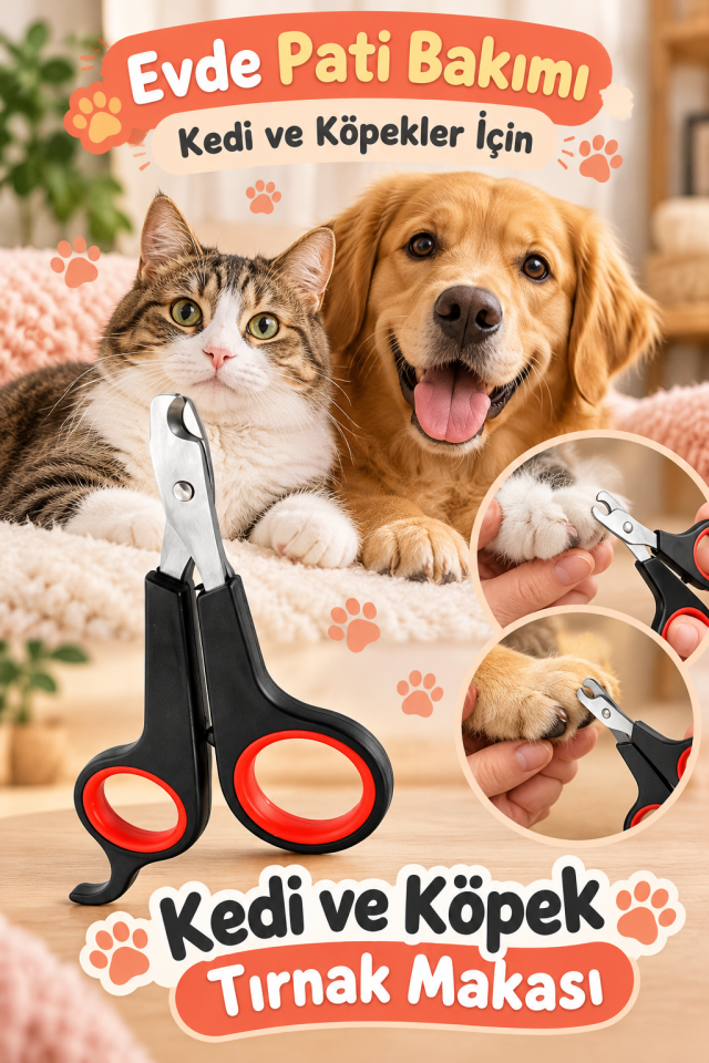 Mucit Home   Evcil Hayvanlar İçin Tırnak Makası/ Kedi Köpek Pet Tırnak Makası