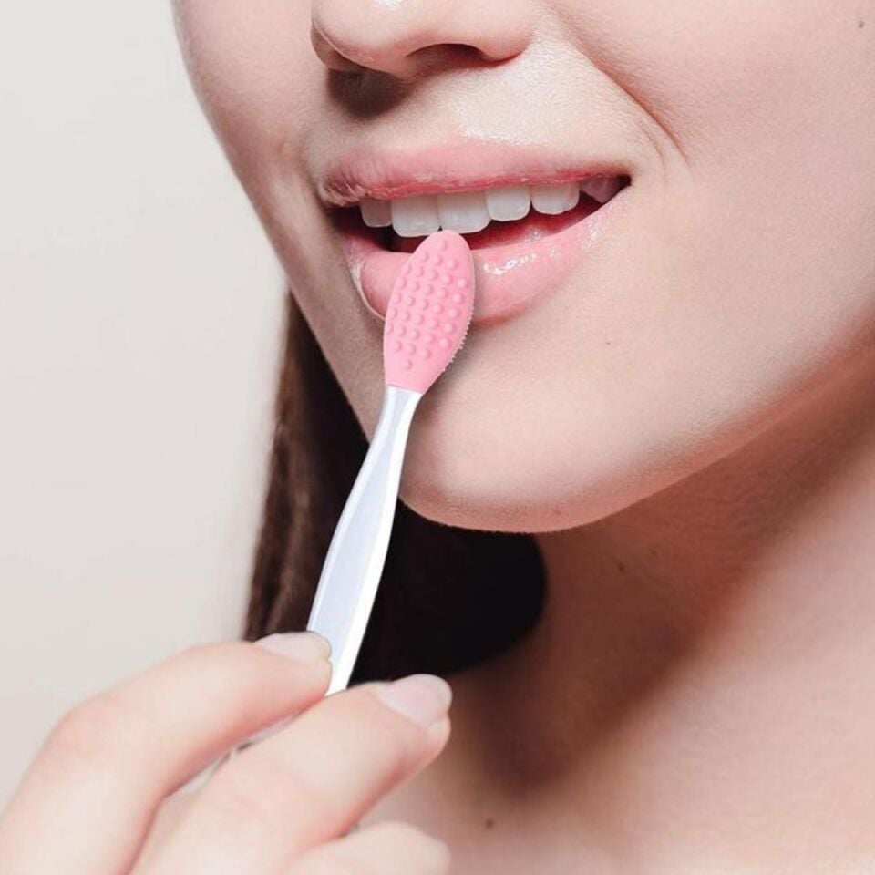 Mucit Home Çift Taraflı Dudak Fırçası Peeling Etkili Gözenek Siyah Nokta Temizleyici Akne Giderici