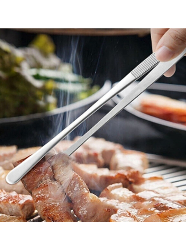 Mucit Home Profesyonel Şef Cımbızı 30 cm -Barbekü Mangal Et Cımbız Maşası