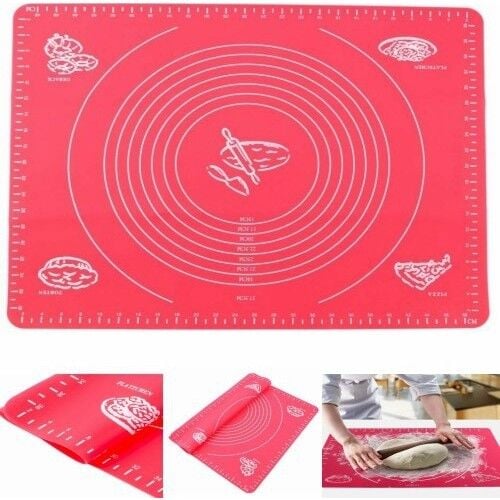 Mucit Home   silikon Hamur Açma Matı Büyük Boy