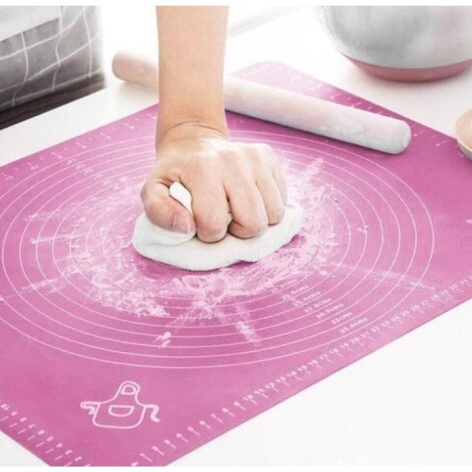 Silikon Hamur Açma Matı Büyük Boy