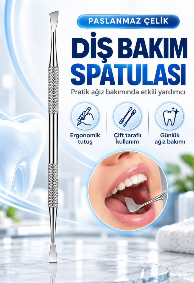 Mucit Home 6 Parça Kutulu Ağız Bakımı Diş Bakım Seti Ağız Hijyen Takımı