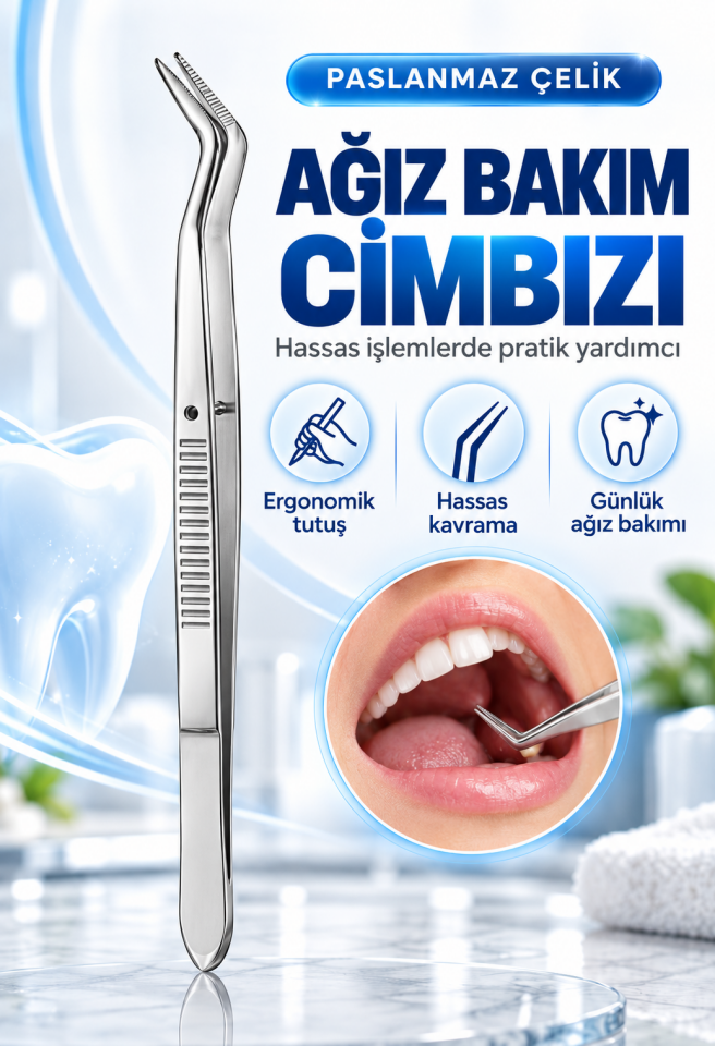 Mucit Home 6 Parça Kutulu Ağız Bakımı Diş Bakım Seti Ağız Hijyen Takımı