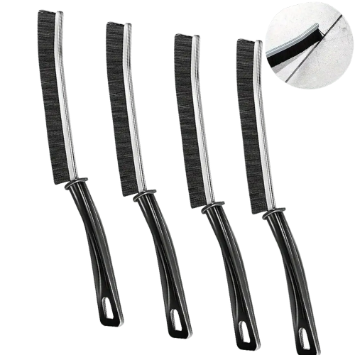 Mucit Home  4’lü Çok Fonksiyonlu Temizlik Fırçası – Derz, Cam Boşluğu, Tencere ve Panjur İçin