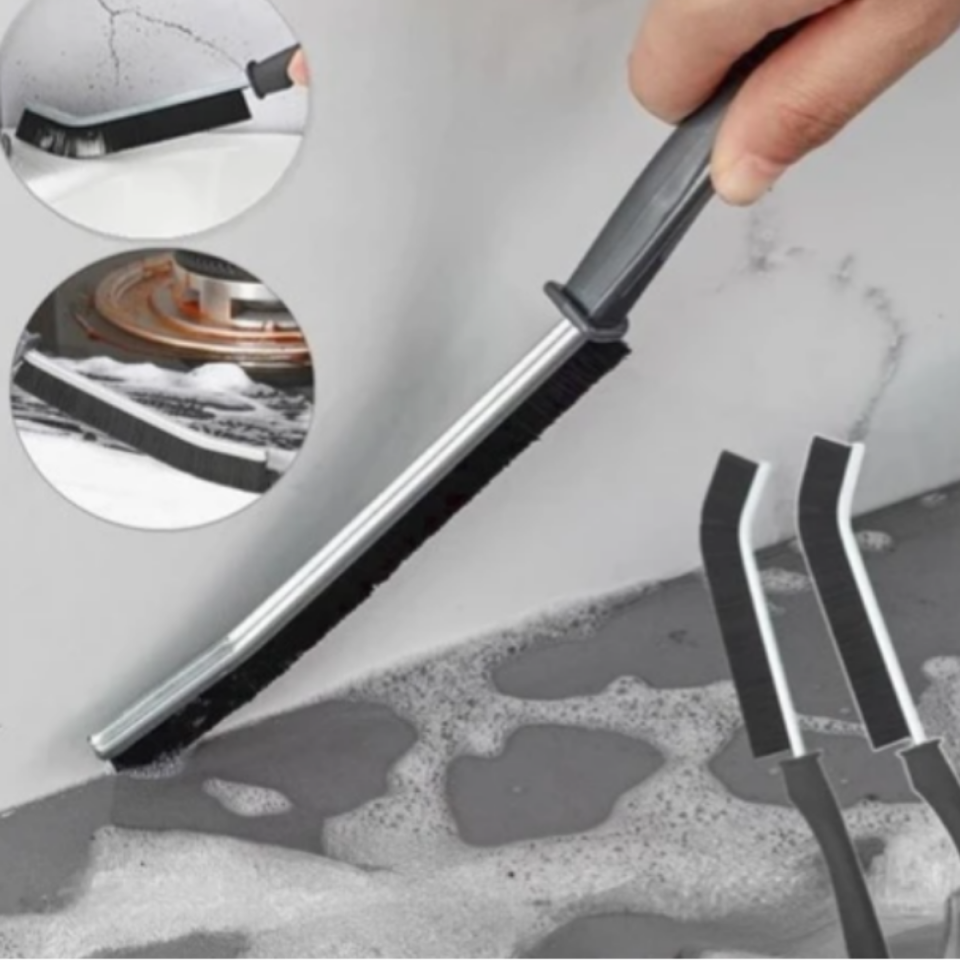 Mucit Home  4’lü Çok Fonksiyonlu Temizlik Fırçası – Derz, Cam Boşluğu, Tencere ve Panjur İçin