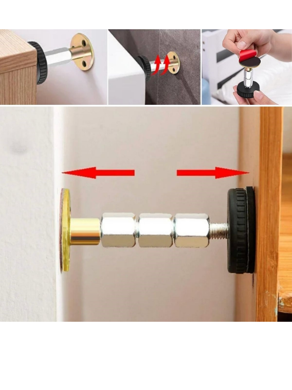 Mucit Home 1 Adet Yatak Baza Başlık Sabitleme Beyaz Eşya Yükseltici Ses Titreşim Önleyici Eşya Sabitleme