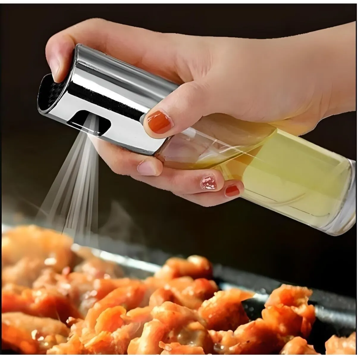 Mucit Home  Sprey Cam Şişe Yağ Püskürtücü 100 Ml.