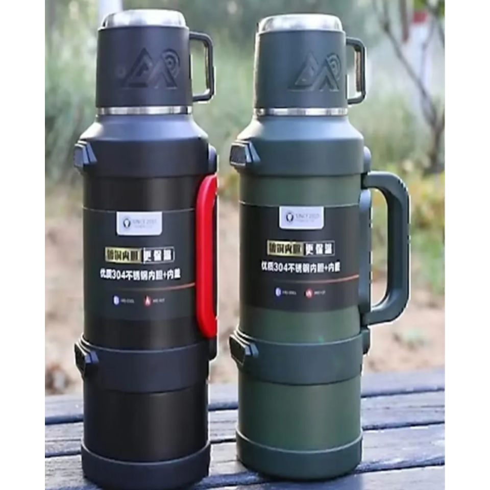 Mucit Home  3. Litre  Termos 48 Saat Sıcak/soğuk Yalıtımlı Vakumlu Paslanmaz